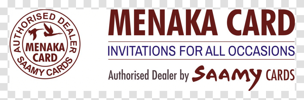 Menaka Cards Orange, Word, Poster, Advertisement Transparent Png