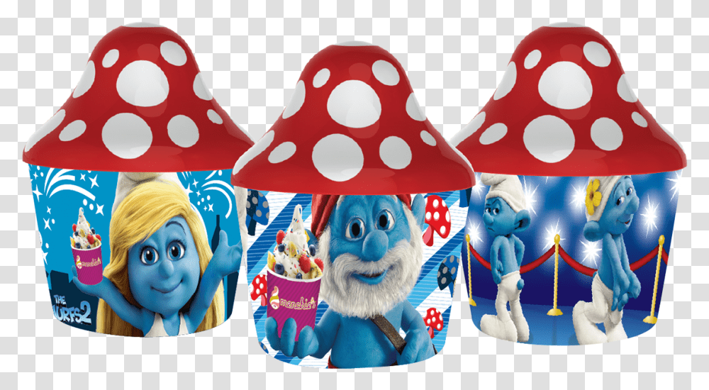 Menchies Smurf, Apparel, Toy, Hat Transparent Png