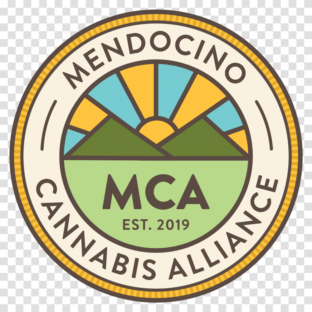Mendocino Cannabis Alliance Emblem, Logo, Badge, Label Transparent Png