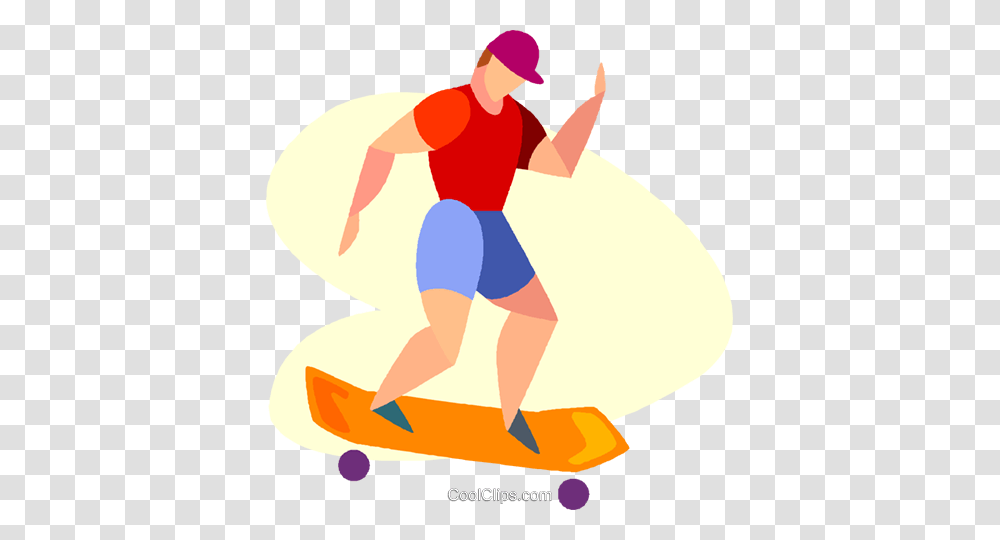 Menino De Skate Boarding Livre De Direitos Vetores Clip Art, Person, Outdoors, Sport, Shorts Transparent Png