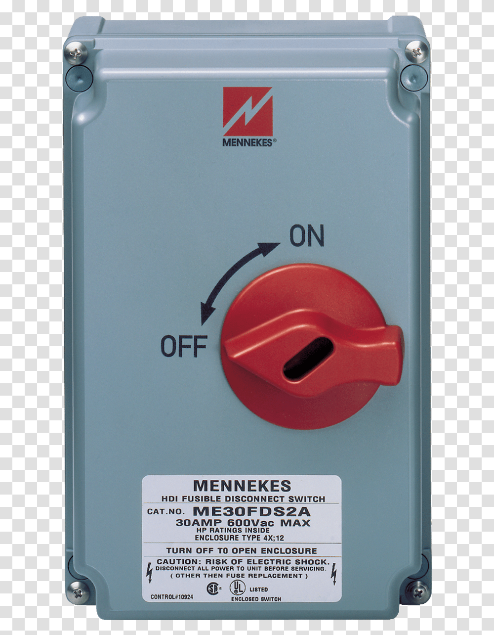 Mennekes Me 80ms2a, Switch, Electrical Device Transparent Png