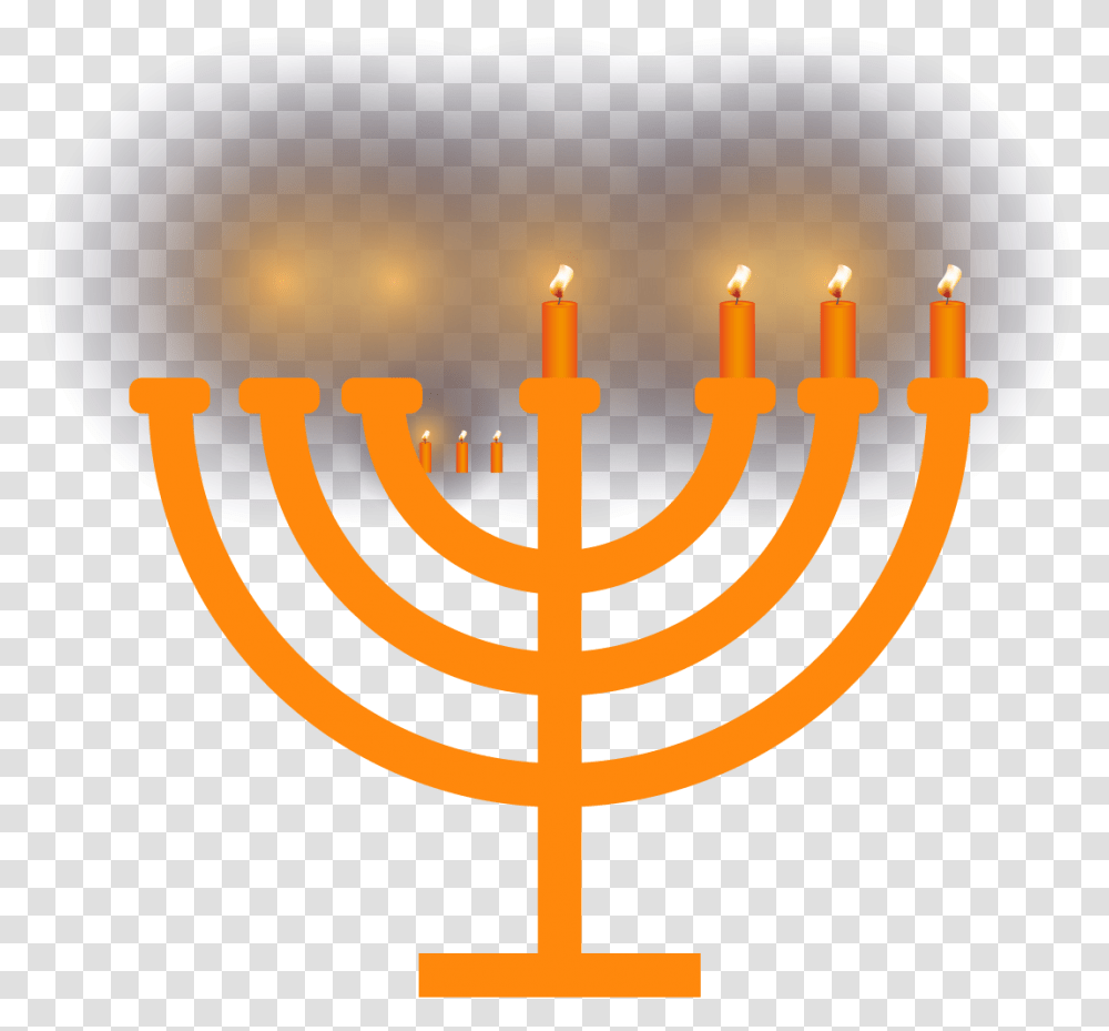 Menorah Candle Clip Art Twisted Messianic, Cross, Symbol, Lamp, Vigil Transparent Png