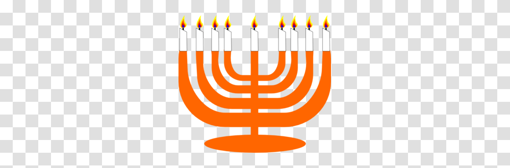 Menorah Clipart, Light Transparent Png