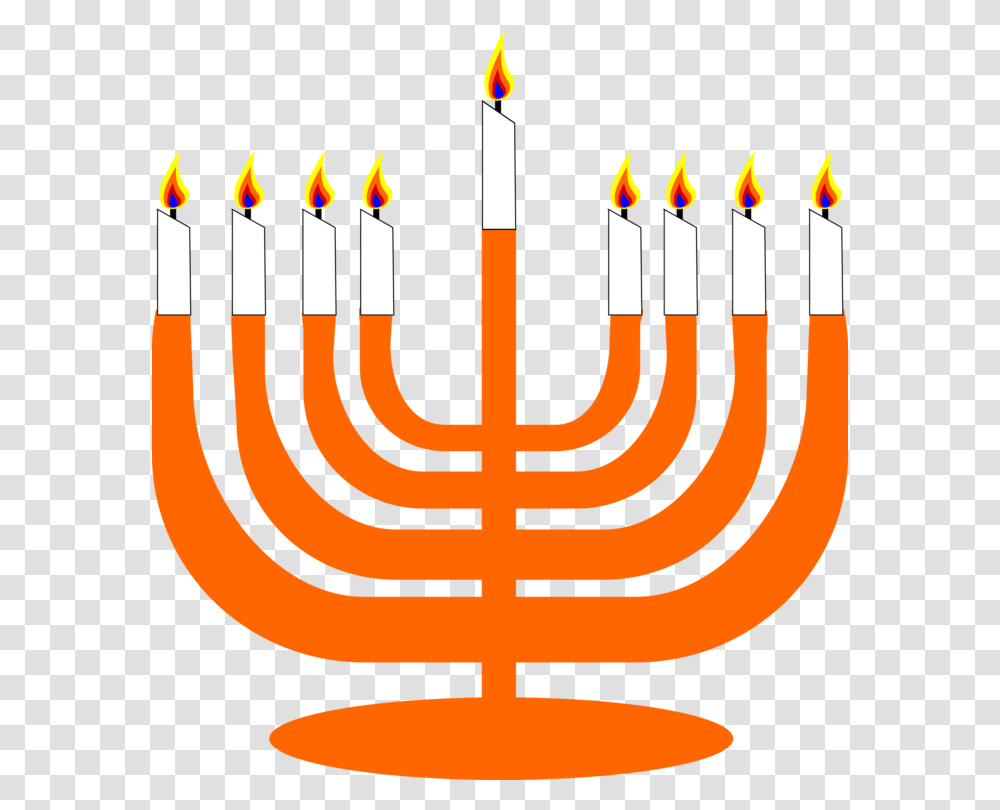 Menorah Judaism Hanukkah Star Of David Download, Fire, Flame, Candle Transparent Png