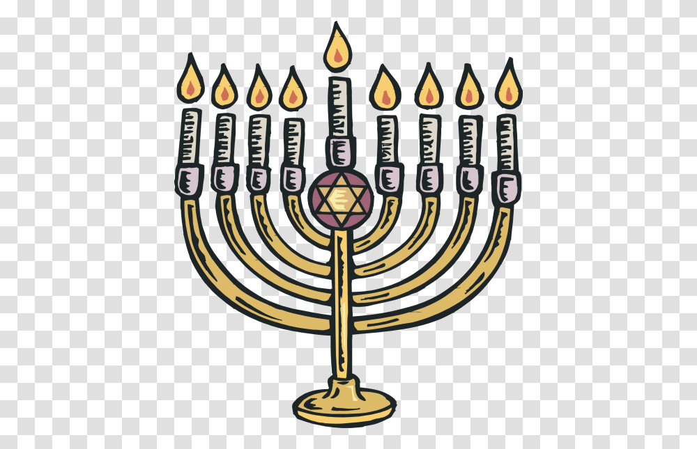 Menorah, Emblem Transparent Png