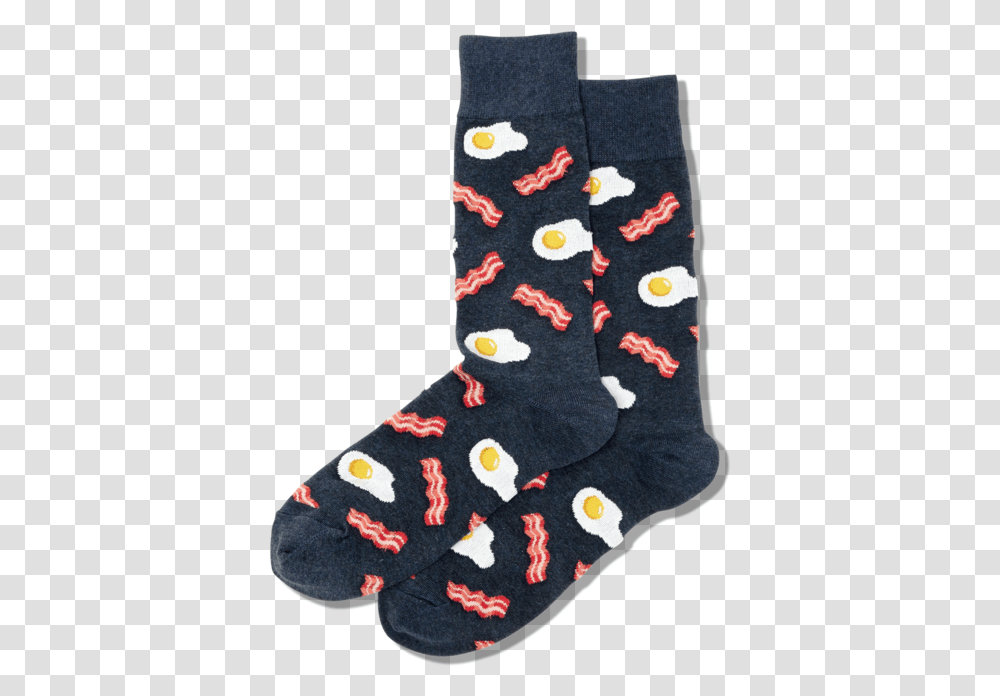 Menquots Eggs And Bacon SocksquotClassquotslick Lazy Image Eggs And Bacon Socks, Apparel, Shoe, Footwear Transparent Png