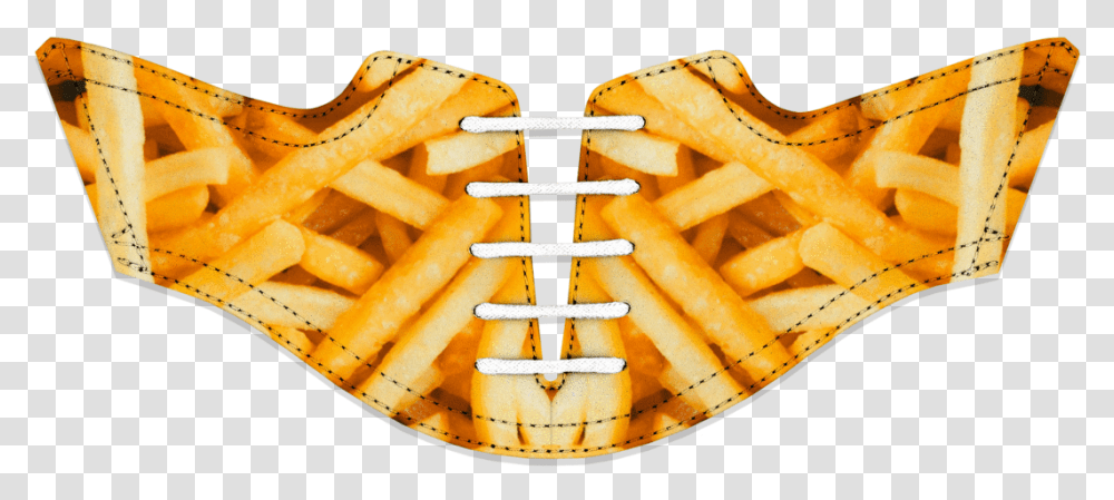 Menquots French Fry Saddles With White Laces French Fries, Food, Hot Dog Transparent Png