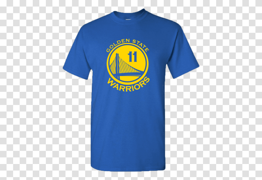 Menquots Golden State Warriors Kay Thompson Jersey T Shirt Emblem, Apparel, T-Shirt Transparent Png