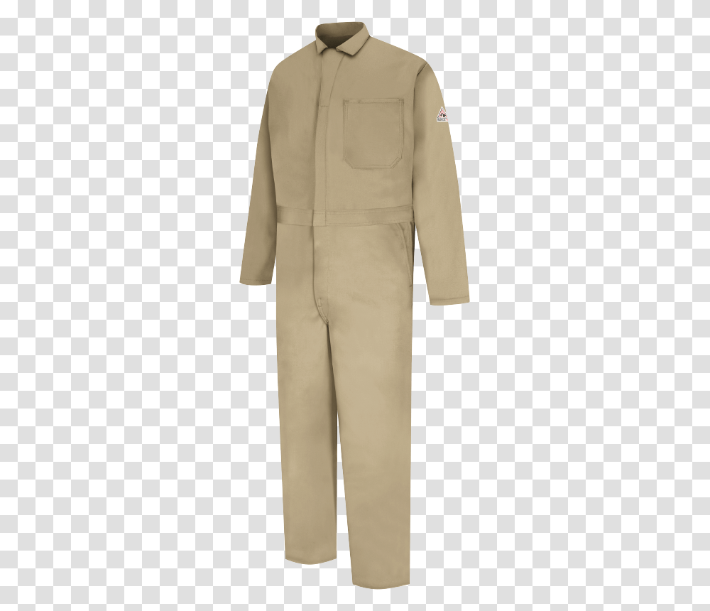 Menquots Midweight Excel Fr Classic Coverall Formal Wear, Apparel, Overcoat, Khaki Transparent Png