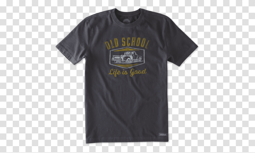 Menquots Old School Pickup Truck Crusher Tee T Shirt, Apparel, T-Shirt Transparent Png