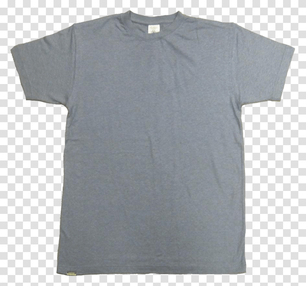 Mens Blank Hemp T Shirt Blank Grey T Shirt, Apparel, T-Shirt, Sleeve Transparent Png
