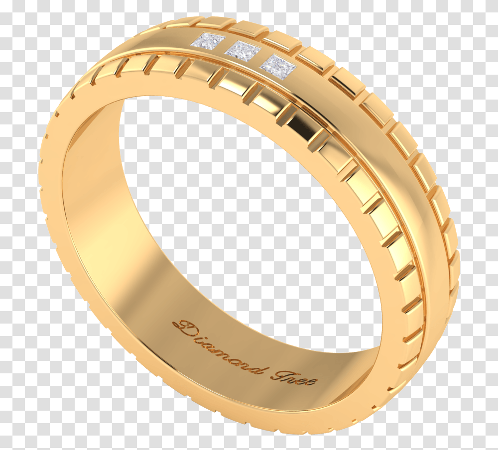 Mens Block Ring Greg Render Bangle, Accessories, Accessory, Gold, Jewelry Transparent Png