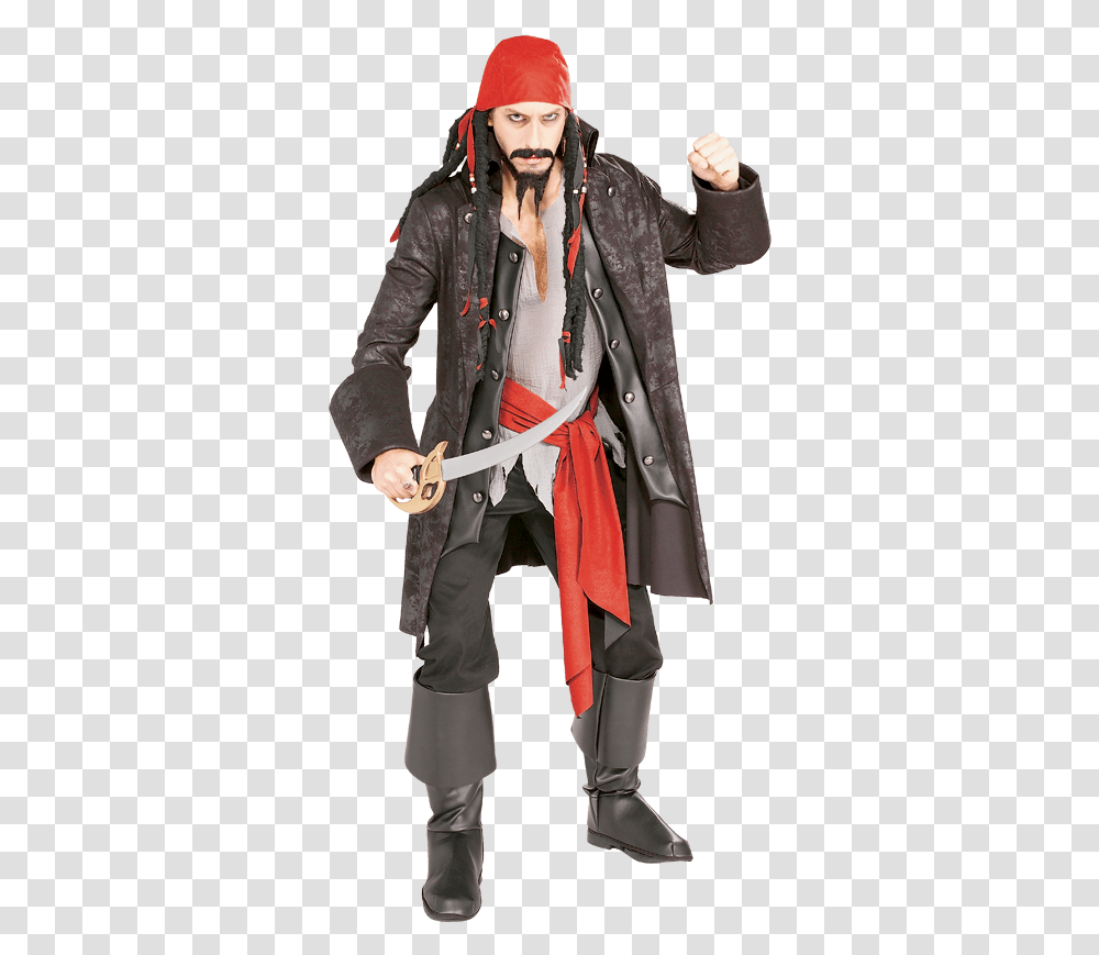 Mens Captain Cutthroat Pirate Costume Pirate Costume Ideas Men, Apparel, Coat, Jacket Transparent Png