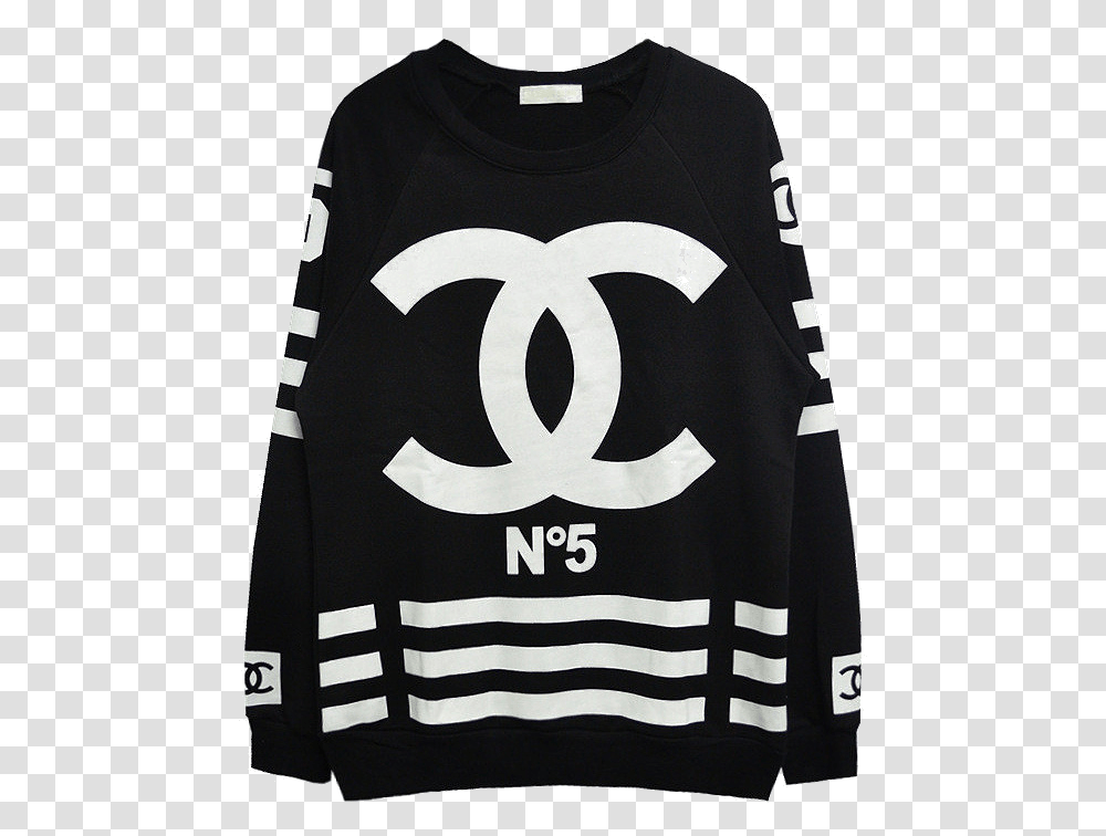 Mens Chanel Long Sleeve, Apparel, Sweatshirt, Sweater Transparent Png