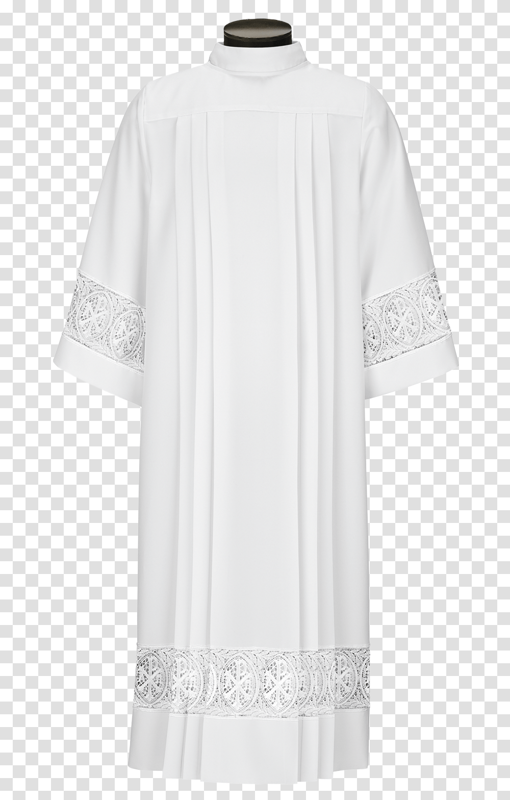 Mens Chi Rho Lace Pullover Alb Day Dress, Apparel, Fashion, Robe Transparent Png