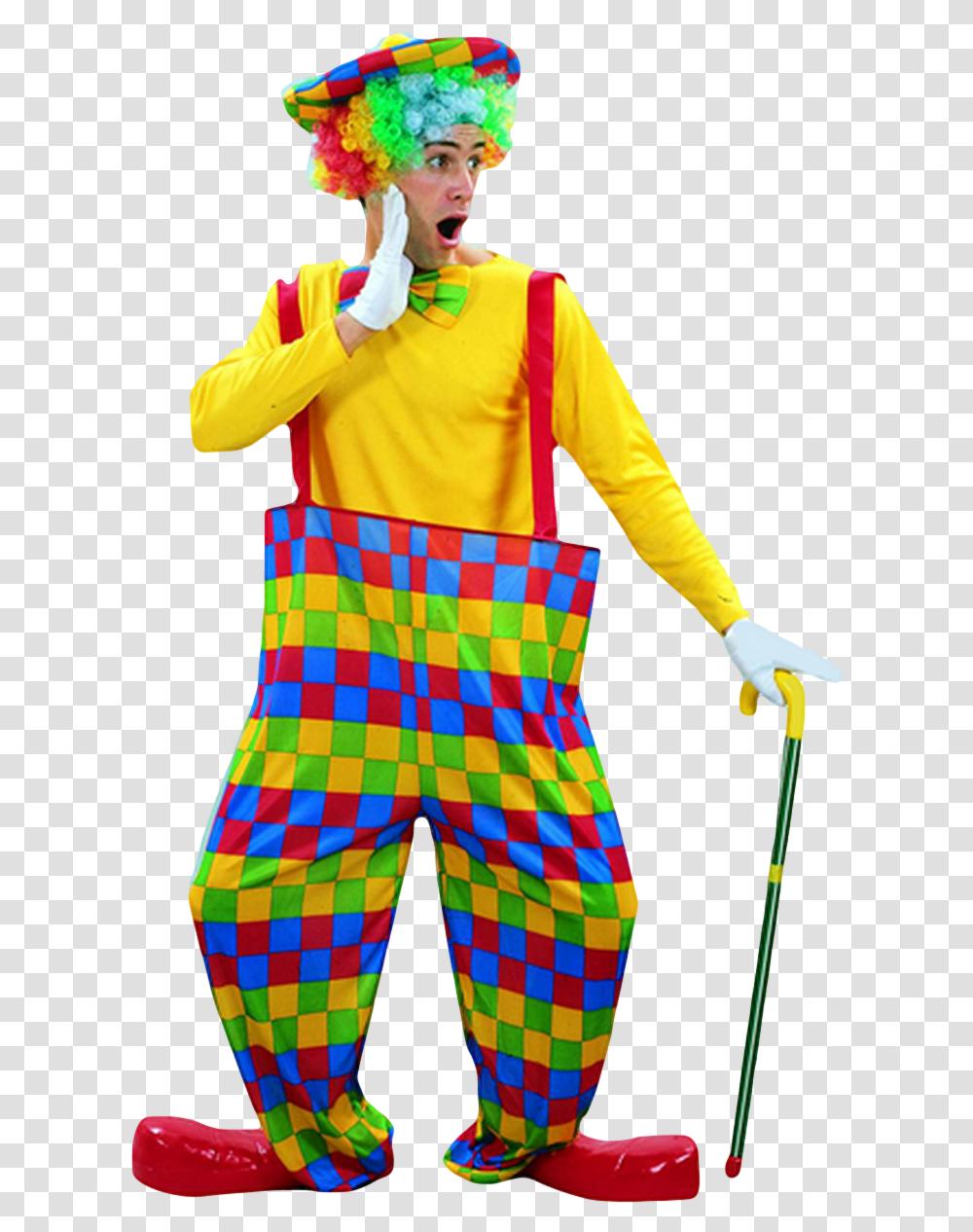 Mens Clown Fancy Dress Costume Clown Trousers, Performer, Person, Human, Juggling Transparent Png