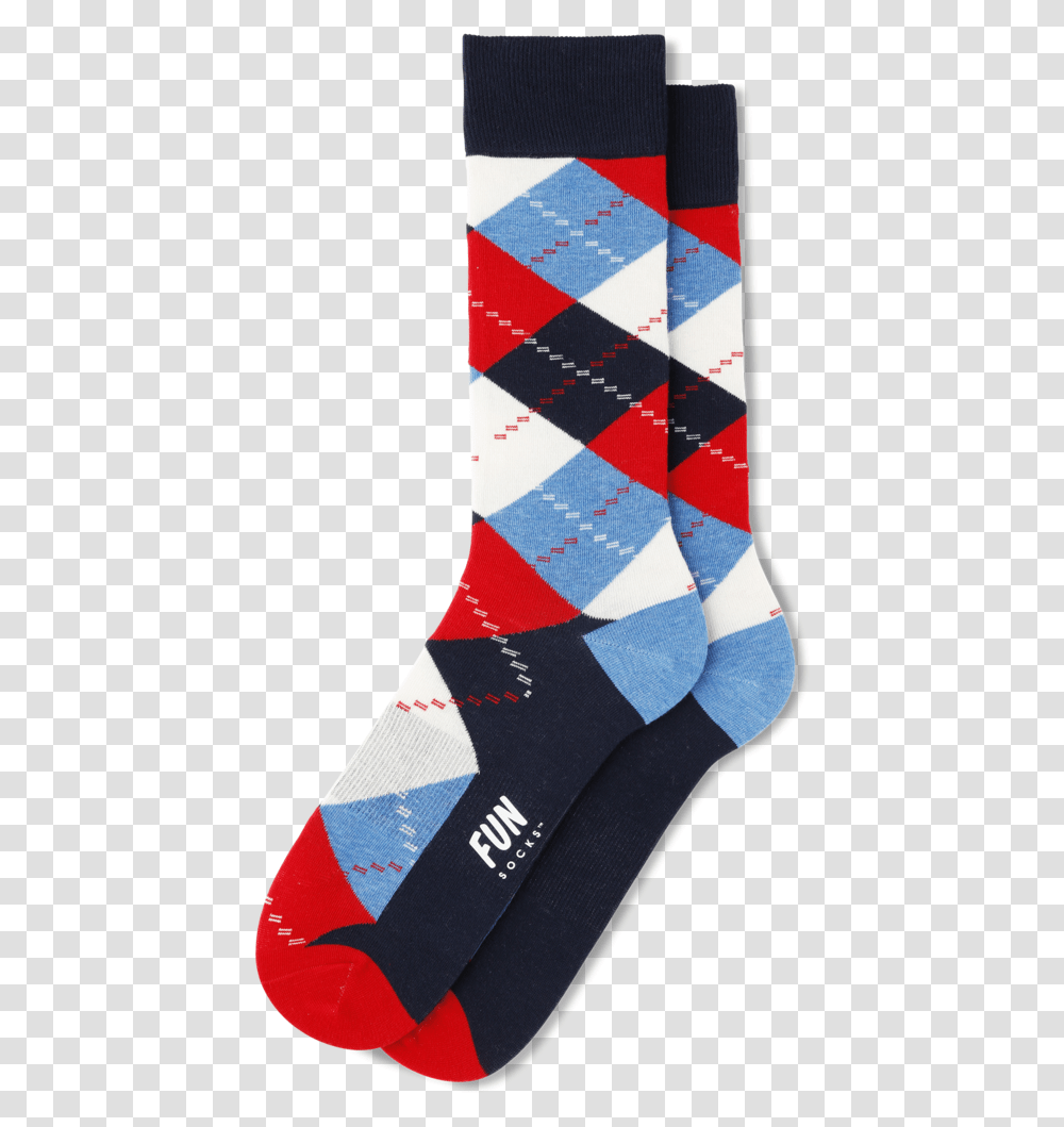 Mens Colorful Blue White Red Black Argyle Socks, Apparel, Shoe, Footwear Transparent Png