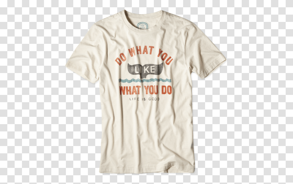 Mens Do What You Like Whale Cool Tee Short Sleeve, Clothing, Apparel, T-Shirt, Person Transparent Png
