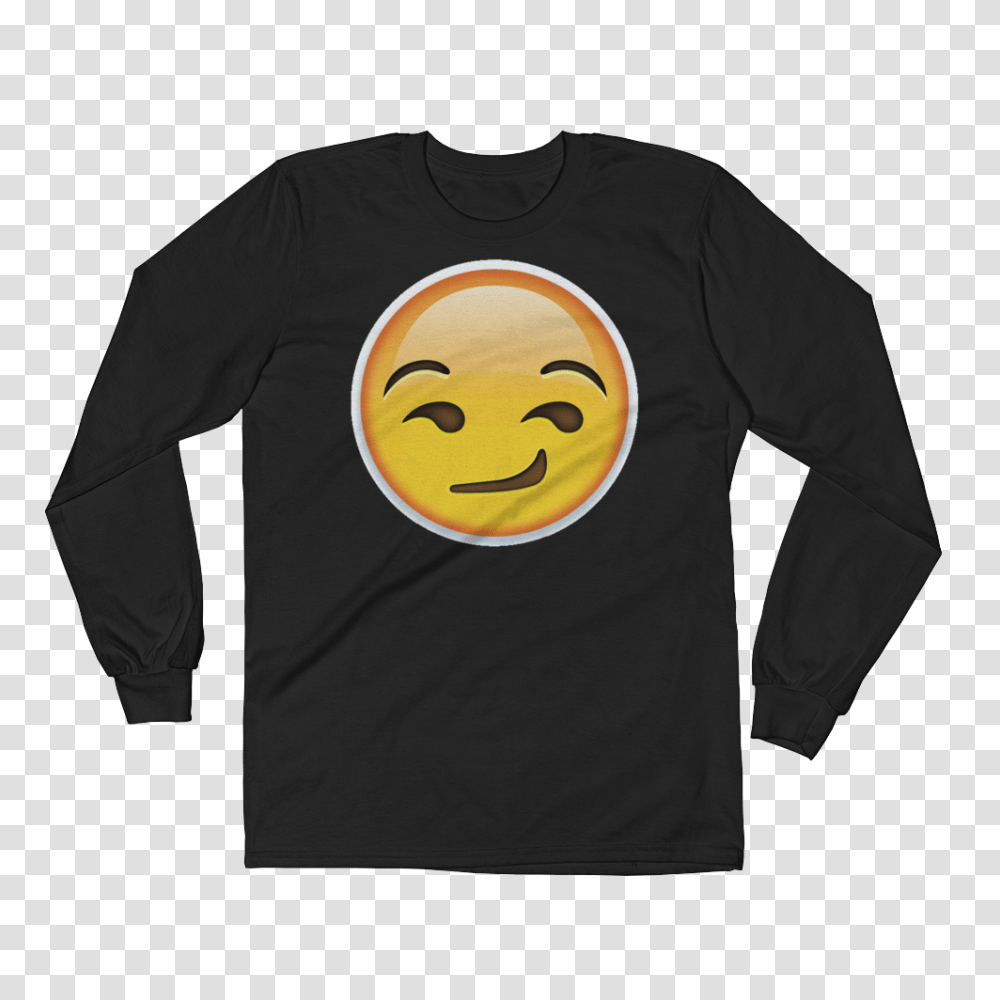 Mens Emoji Long Sleeve T Shirt, Apparel, Person Transparent Png