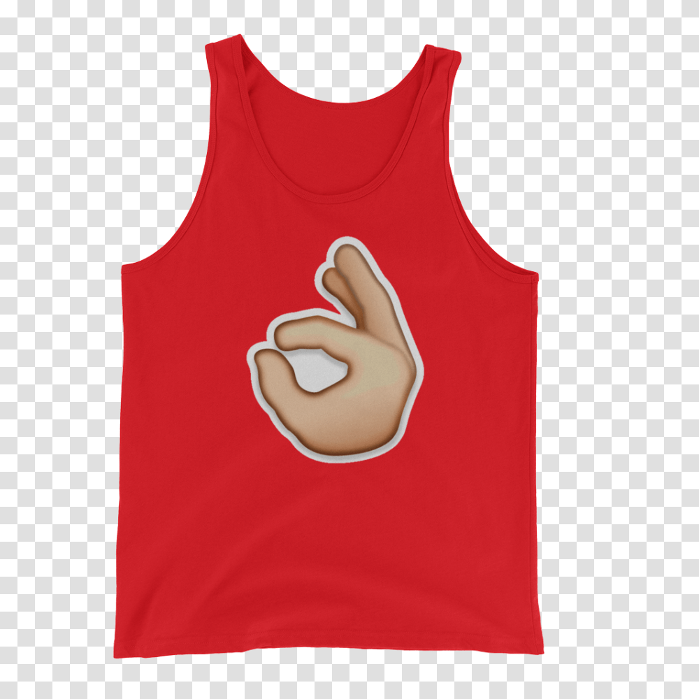 Mens Emoji Tank Top, Apparel, Hand, Vest Transparent Png