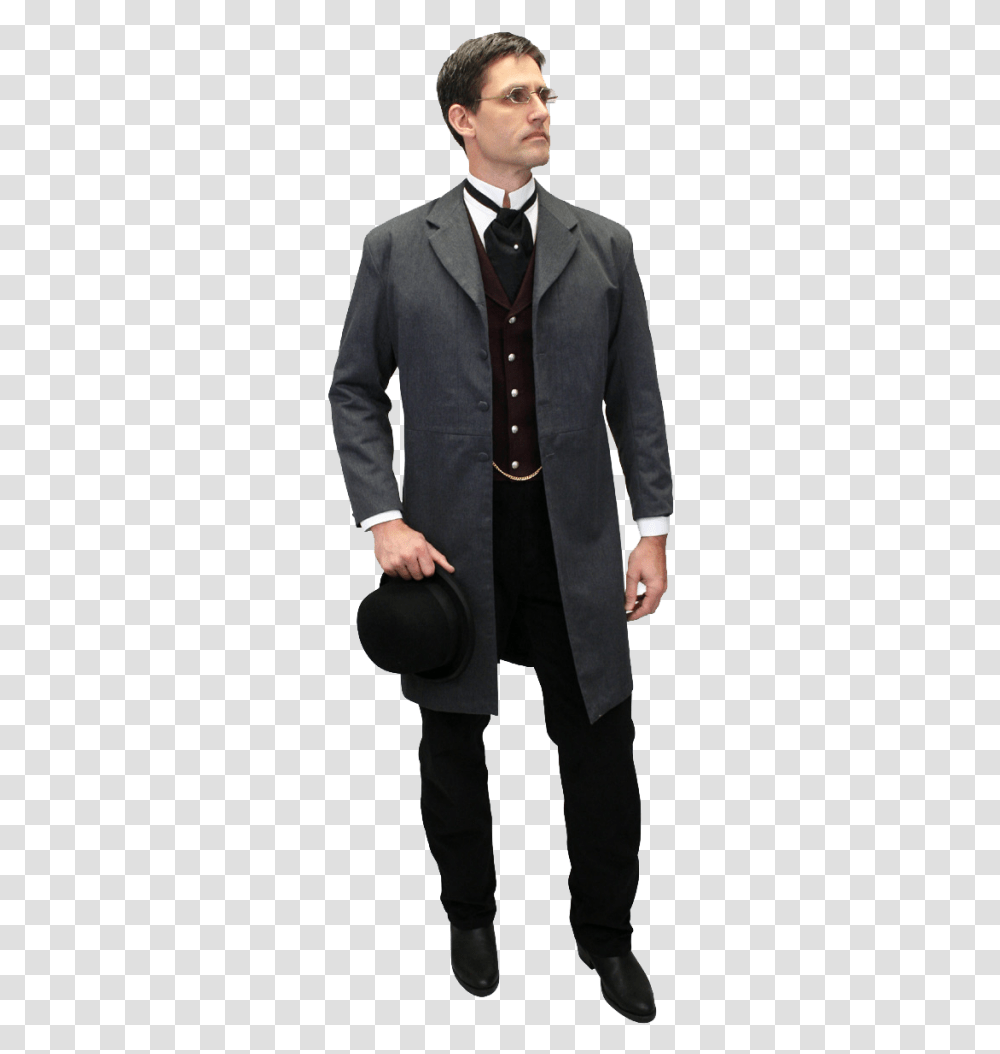 Mens Fashion, Apparel, Overcoat, Person Transparent Png