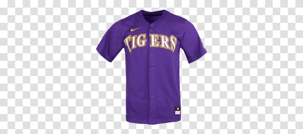 Mens Full Lsu Baseball Jersey, Clothing, Apparel, Shirt, Person Transparent Png