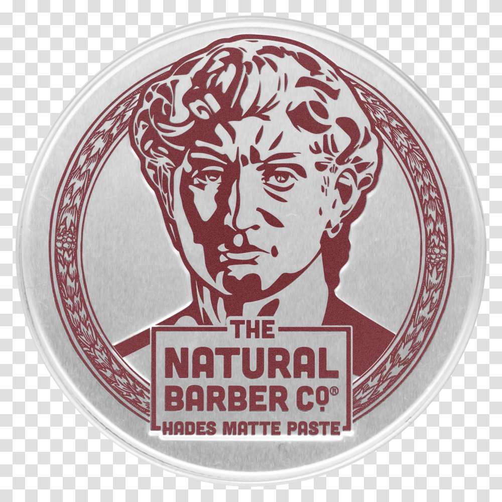 Mens Hair Putty Natural Barber Company, Logo, Trademark, Badge Transparent Png