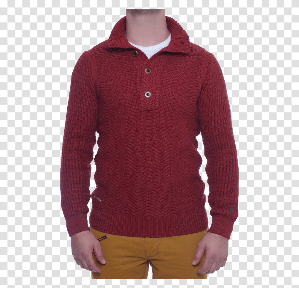 Mens High Neck Button Wool Sweater, Sleeve, Apparel, Long Sleeve Transparent Png