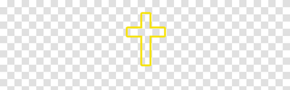 Mens Hoodie T Shirt Yellow Cross Outline, Number, Logo Transparent Png