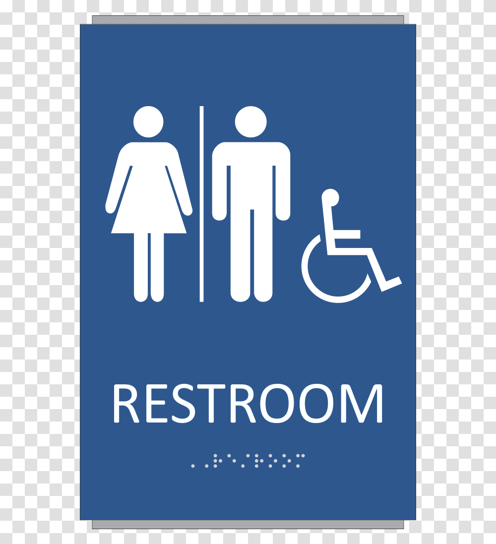 Mens Restroom Braille, Sign, Road Sign, Poster Transparent Png