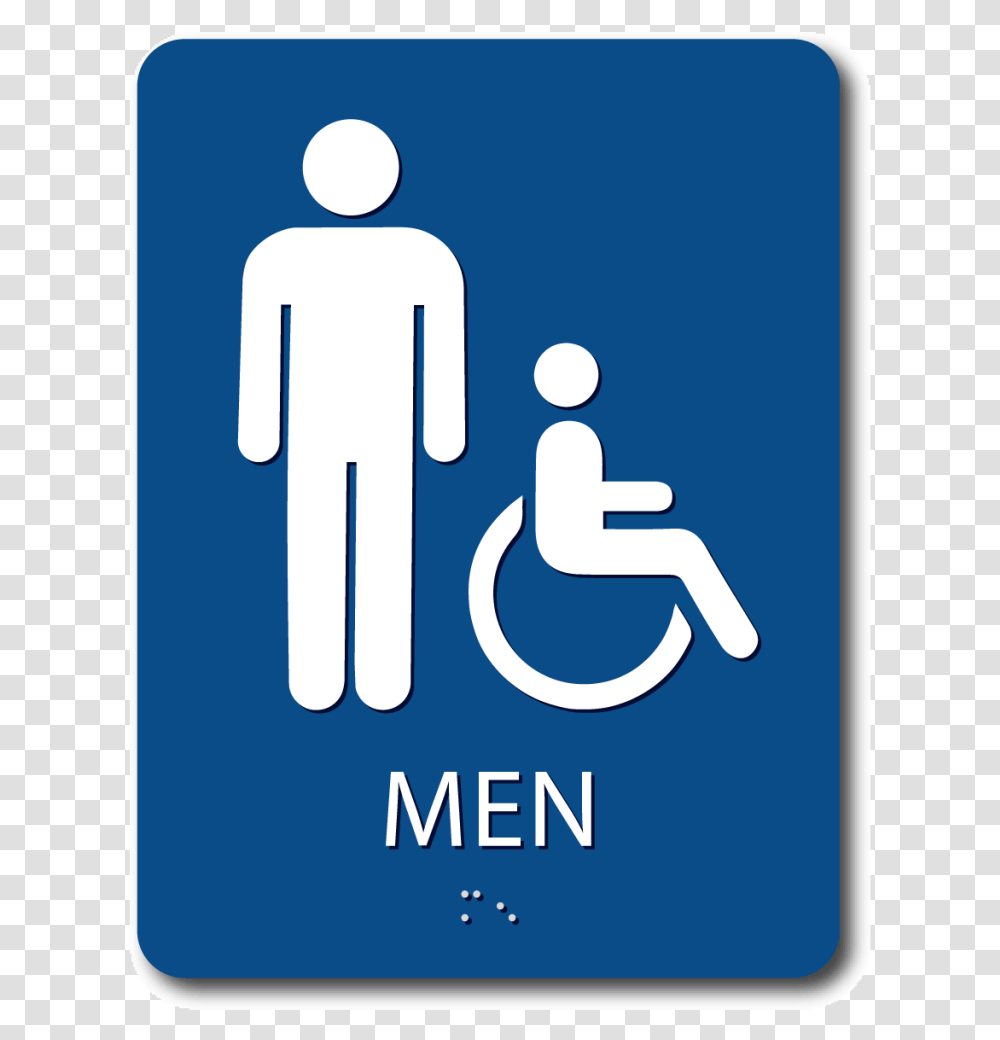 Mens Restroom Sign, Road Sign Transparent Png