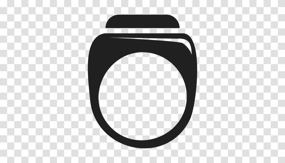 Mens Ring Black Icon, Moon, Outer Space, Night, Astronomy Transparent Png