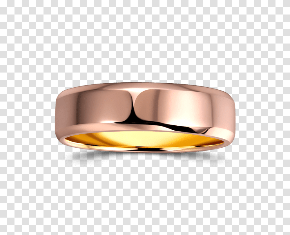 Mens Rose Gold Color Silver Wedding Ring With Gold Plating, Accessories, Accessory, Jewelry Transparent Png
