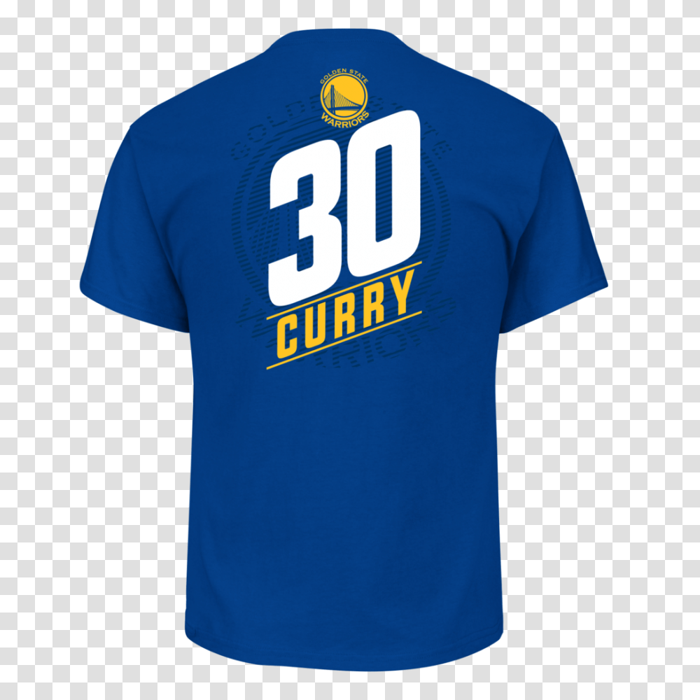Mens Stephen Curry Golden State Warriors Majestic Blue Possession Nam, Apparel, T-Shirt Transparent Png