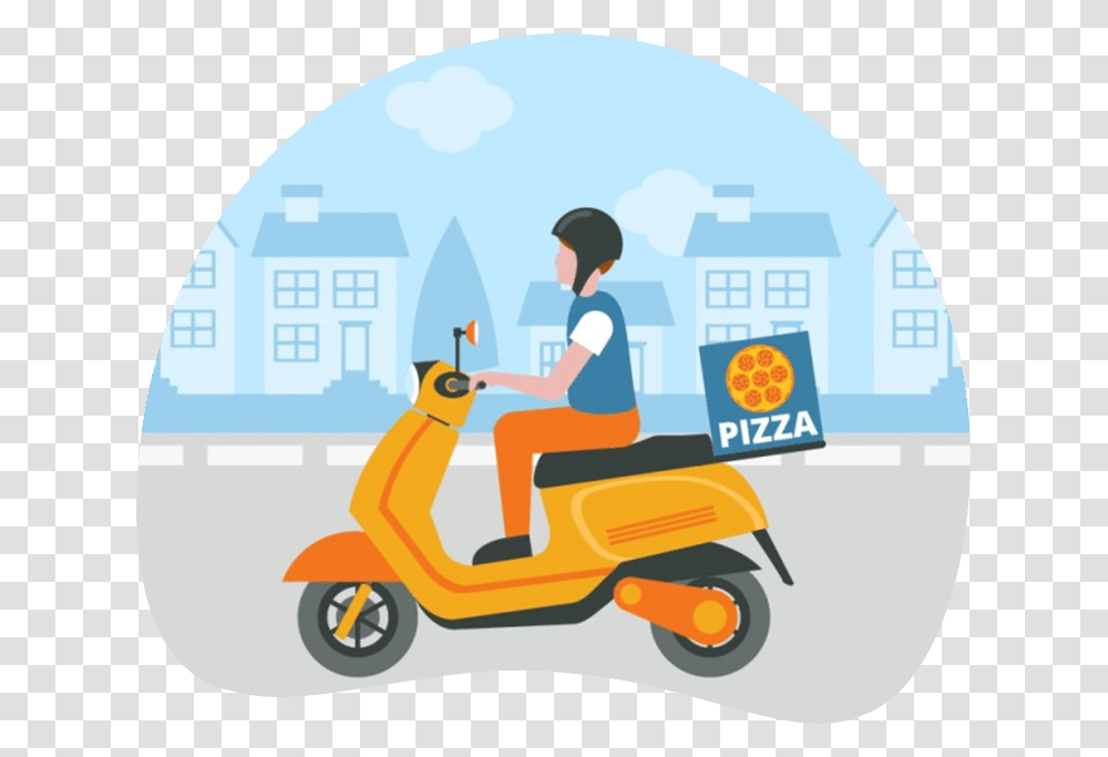Mensajera, Motor Scooter, Motorcycle, Vehicle, Transportation Transparent Png