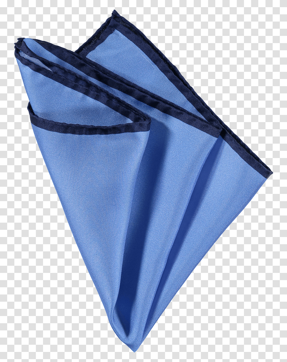 Menswear Accessories Silk Pocket Square Sky Blue Navy Pocket Square Background Transparent Png