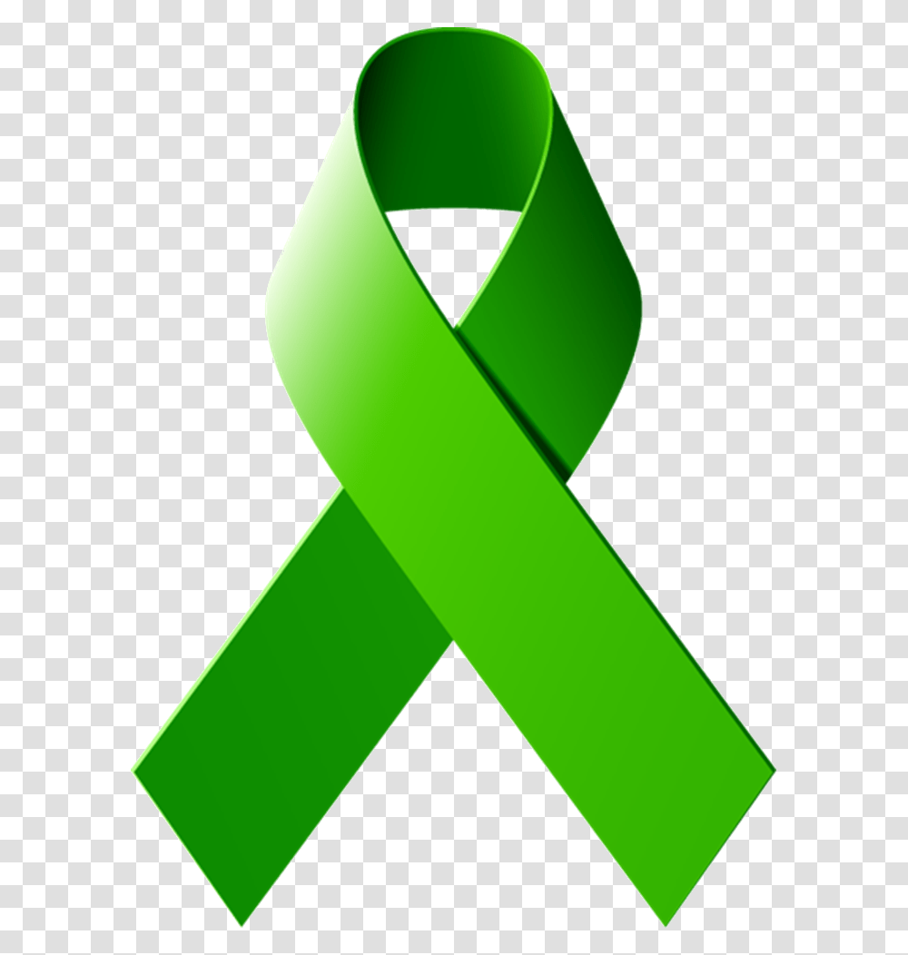 Mental Health Awareness Ribbon Mental Health Green Ribbon, Text, Tie, Accessories, Accessory Transparent Png