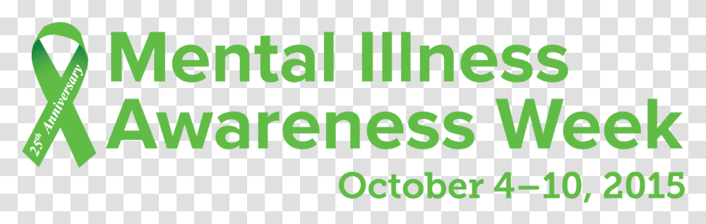 Mental Ribbon Mental Illness Awareness Week, Word, Alphabet, Logo Transparent Png