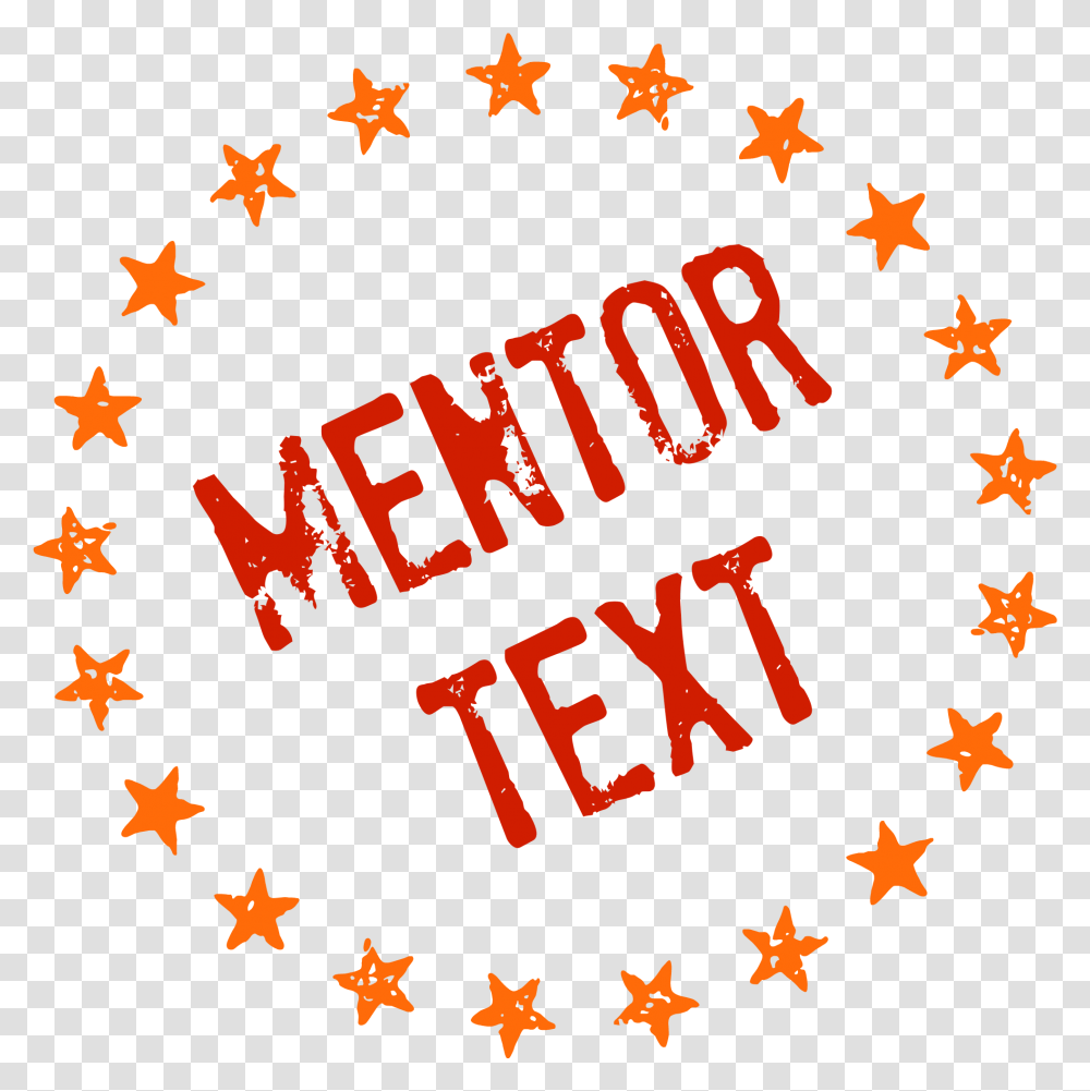 Mentor Text, Star Symbol, Poster, Advertisement Transparent Png