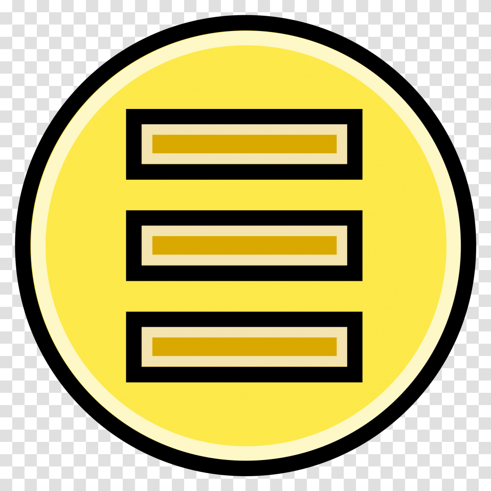 Menu Button Icon Yellow, Mailbox, Label Transparent Png
