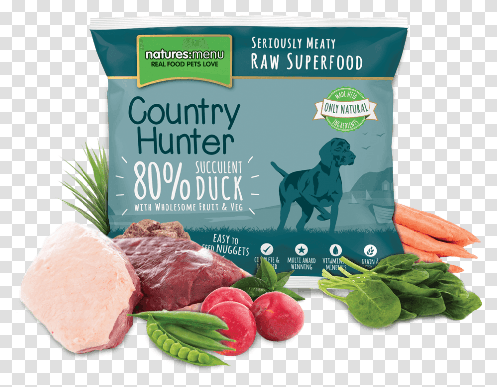 Menu Country Hunter Raw Superfood Nuggets Succulent Natures Menu Raw Venison, Dog, Pet, Canine, Animal Transparent Png