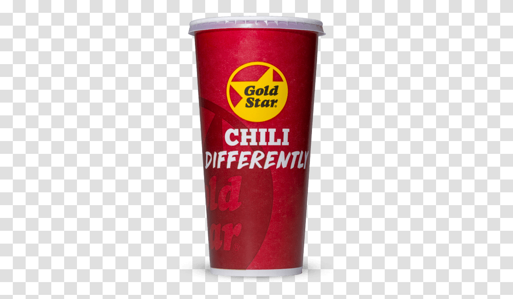 Menu Gold Star Chili Cup, Soda, Beverage, Drink, Beer Transparent Png