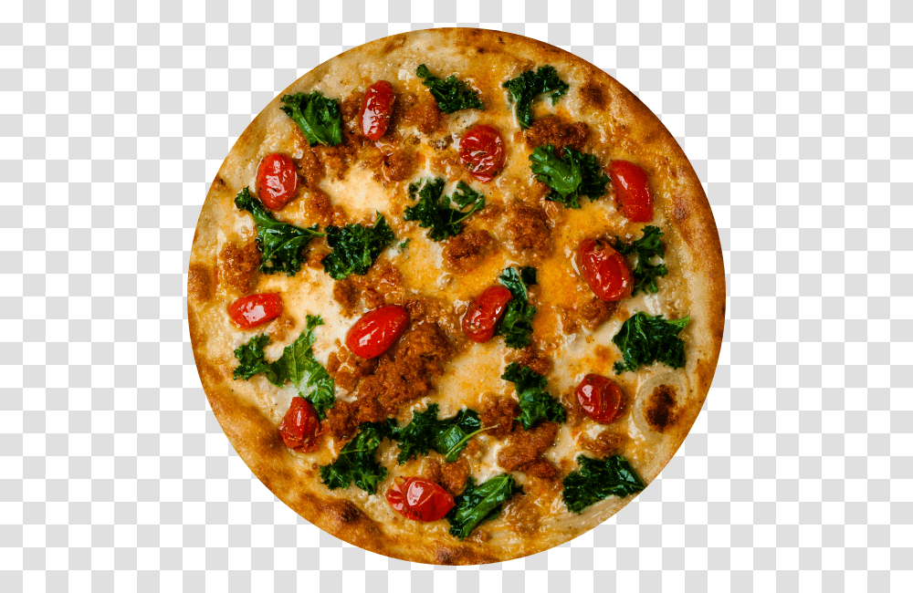 Menu Pizza Top View, Food, Dish, Meal, Dinner Transparent Png