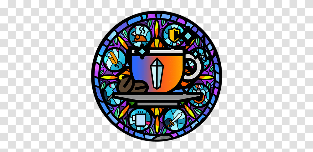 Menu Requiemcoffee Decorative, Art, Stained Glass, Poster, Advertisement Transparent Png