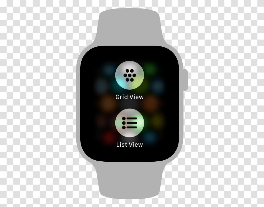 Menus Elements Watchos Human Interface Guidelines Ui Design Watch Frame, Text, Security, Number, Symbol Transparent Png