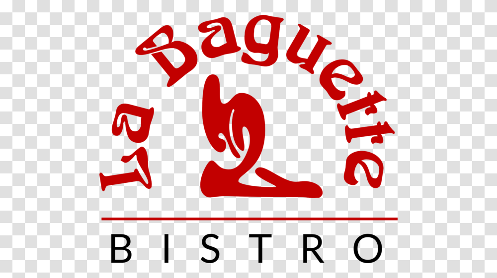 Menus La Baguette Bistro, Label, Alphabet, Poster Transparent Png