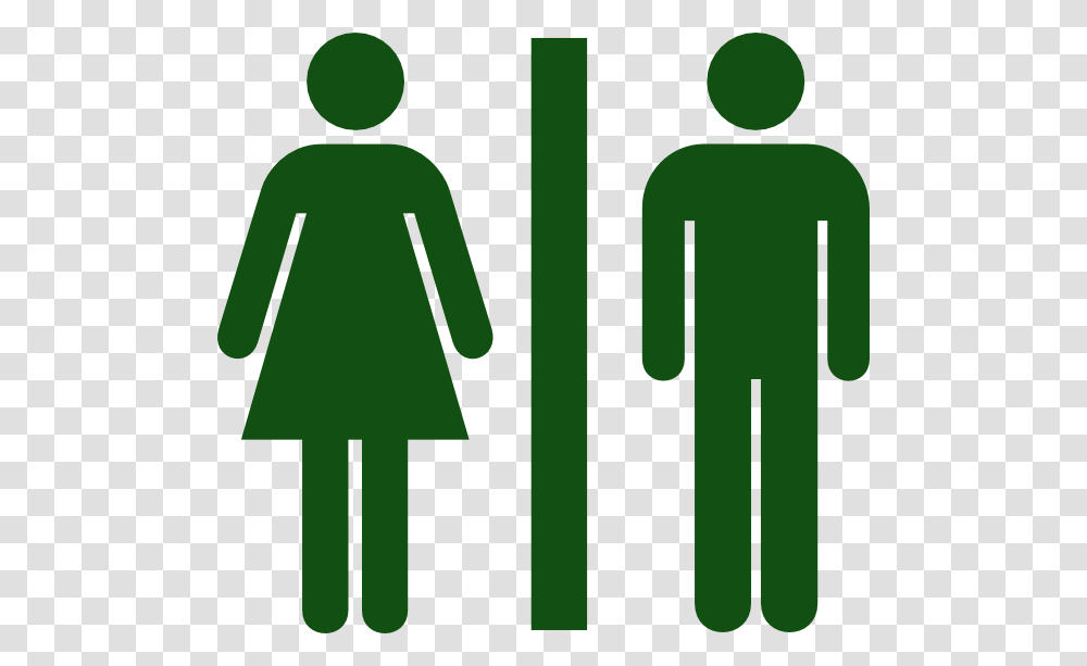 Menwomen Toilet Restroom Green Clip Art, Sign, Road Sign Transparent Png