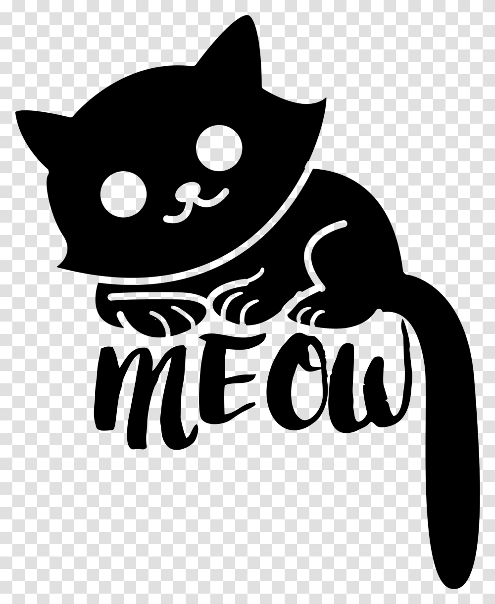 Meow Cat Cartoon, Gray, World Of Warcraft Transparent Png