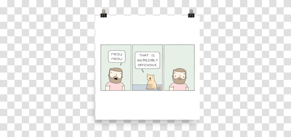 Meow Meow Poorly Drawn Lines Gut, White Board, Book, Comics Transparent Png