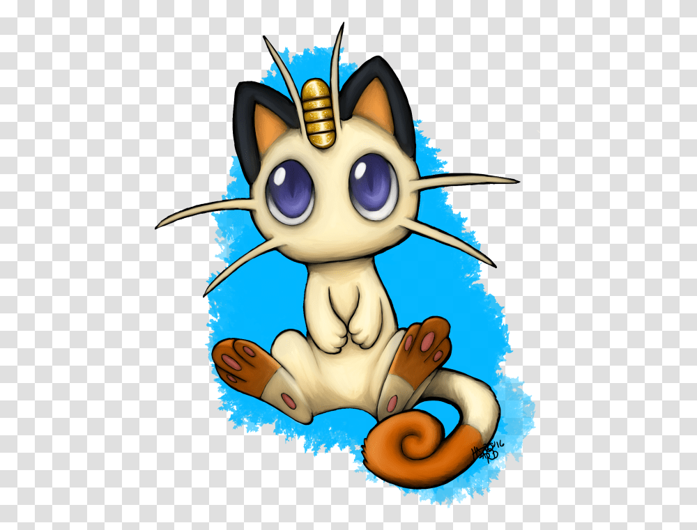 Meowth Fictional Character, Toy, Animal, Invertebrate, Sea Life Transparent Png